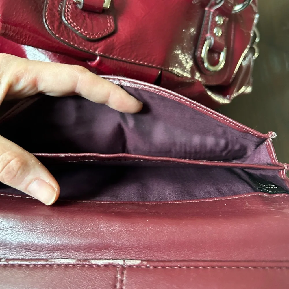 Coach patent leather bag + wallet - Picture 12 of 13